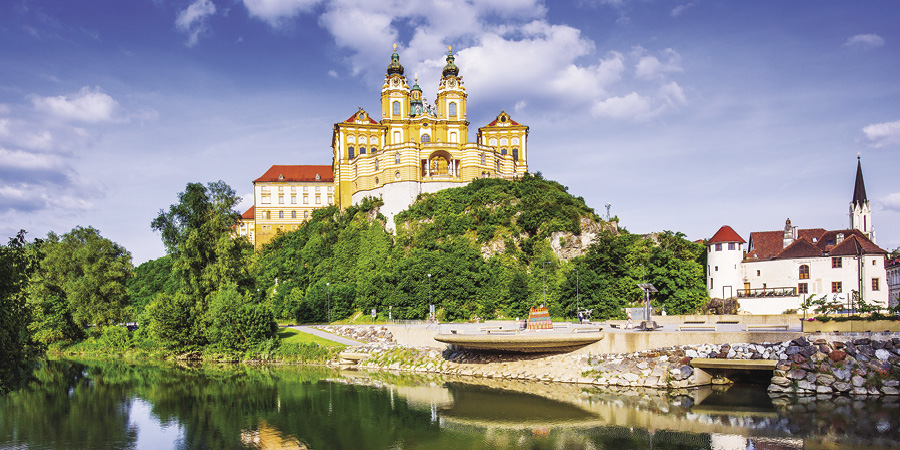 Sailing the verdant Wachau Valley to Melk Abbey