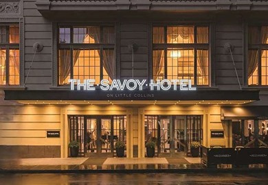 The Savoy Hotel on Little Collins, Melbourne