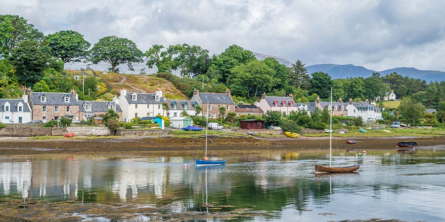 Staying in the charming villages of Brora and Plockton